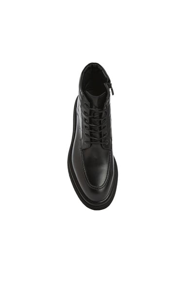  Divarese Erkek Siyah Deri Bot