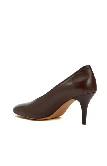  Network Kadın Beyaz Deri Topuklu Ayakkabı