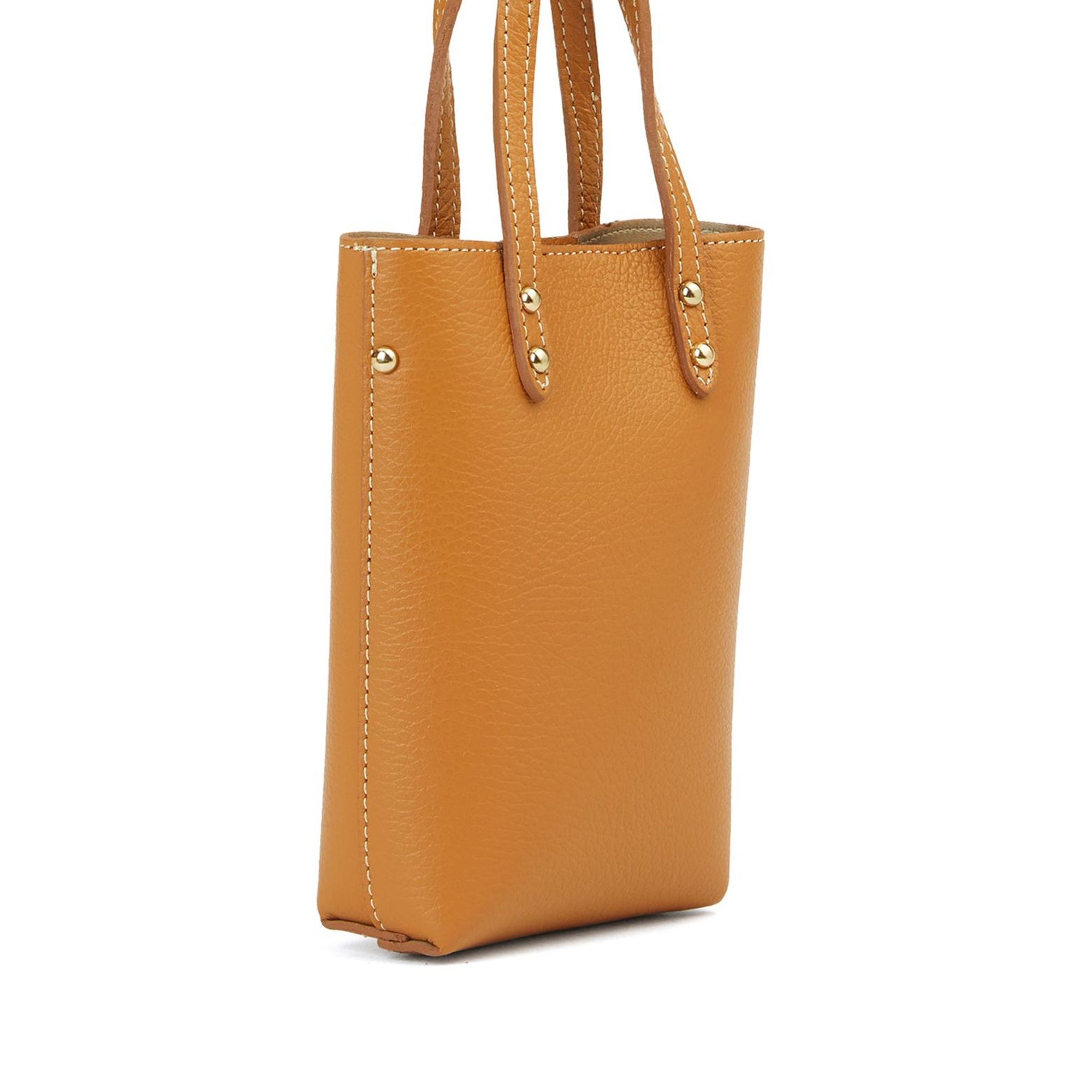 George Hogg Kadın Taba Desenli Deri Postacı Çantası