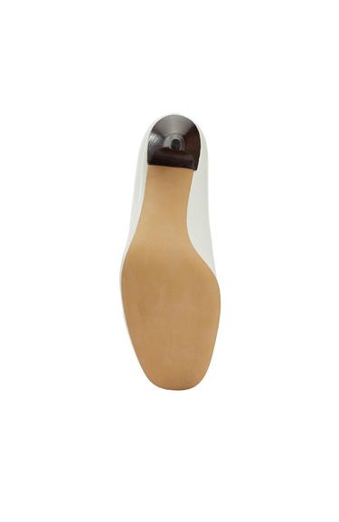  Network Kadın Kahverengi Deri Topuklu Ayakkabı