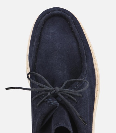  Erkek Süet Deri Lacivert Hafif Tabanlı Günlük Ayakkabı
