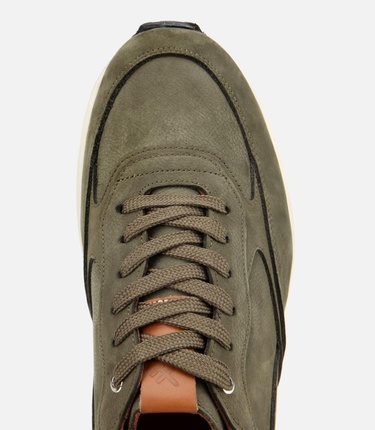  Erkek Deri Haki Spor Ayakkabı