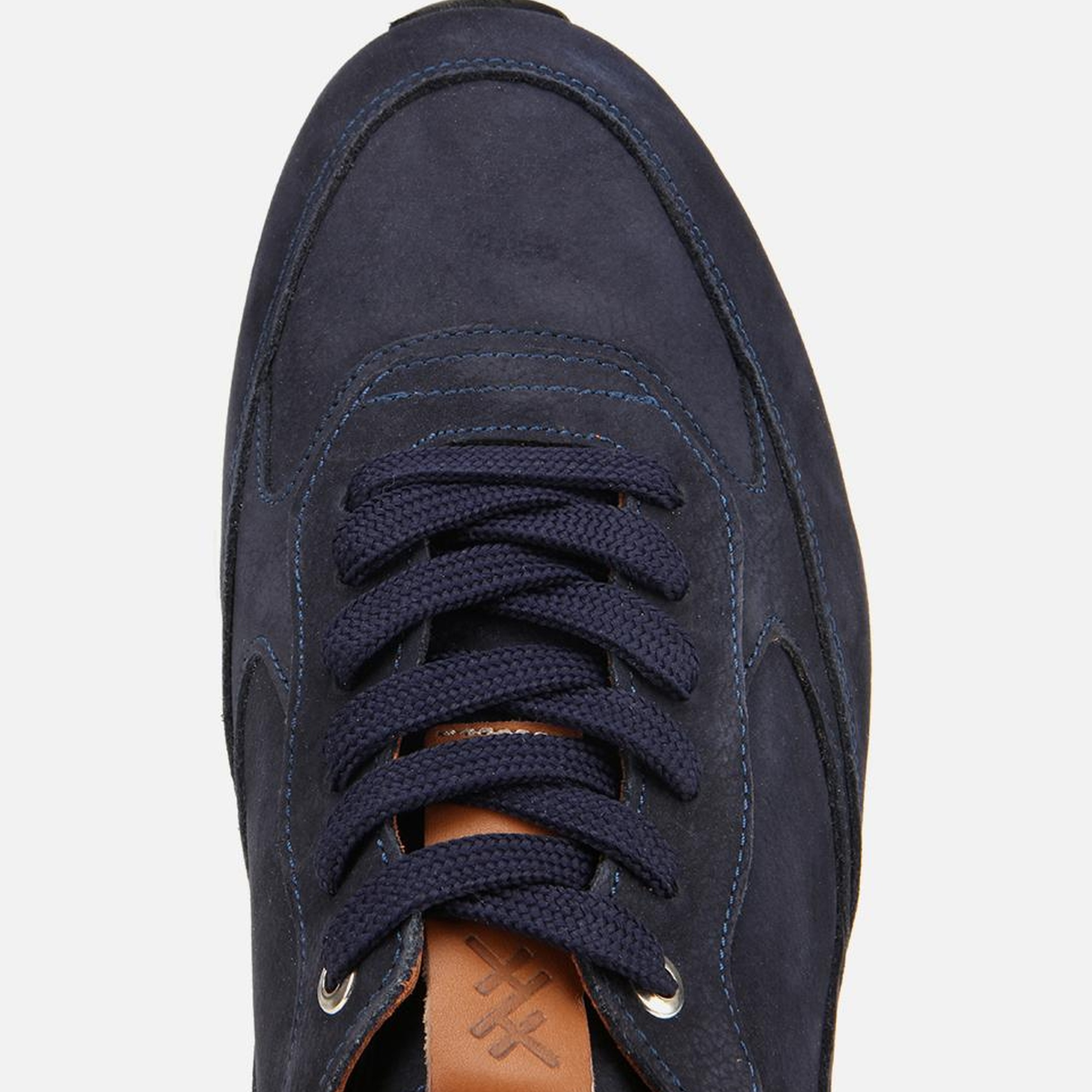 Erkek Deri Lacivert Spor Ayakkabı