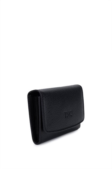  Tamer Tanca Unisex Hakiki Deri Siyah Havyar Kartlık