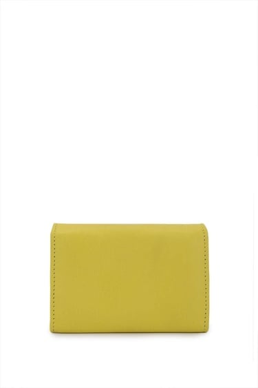  Tamer Tanca Unisex Hakiki Deri Sarı Kartlık