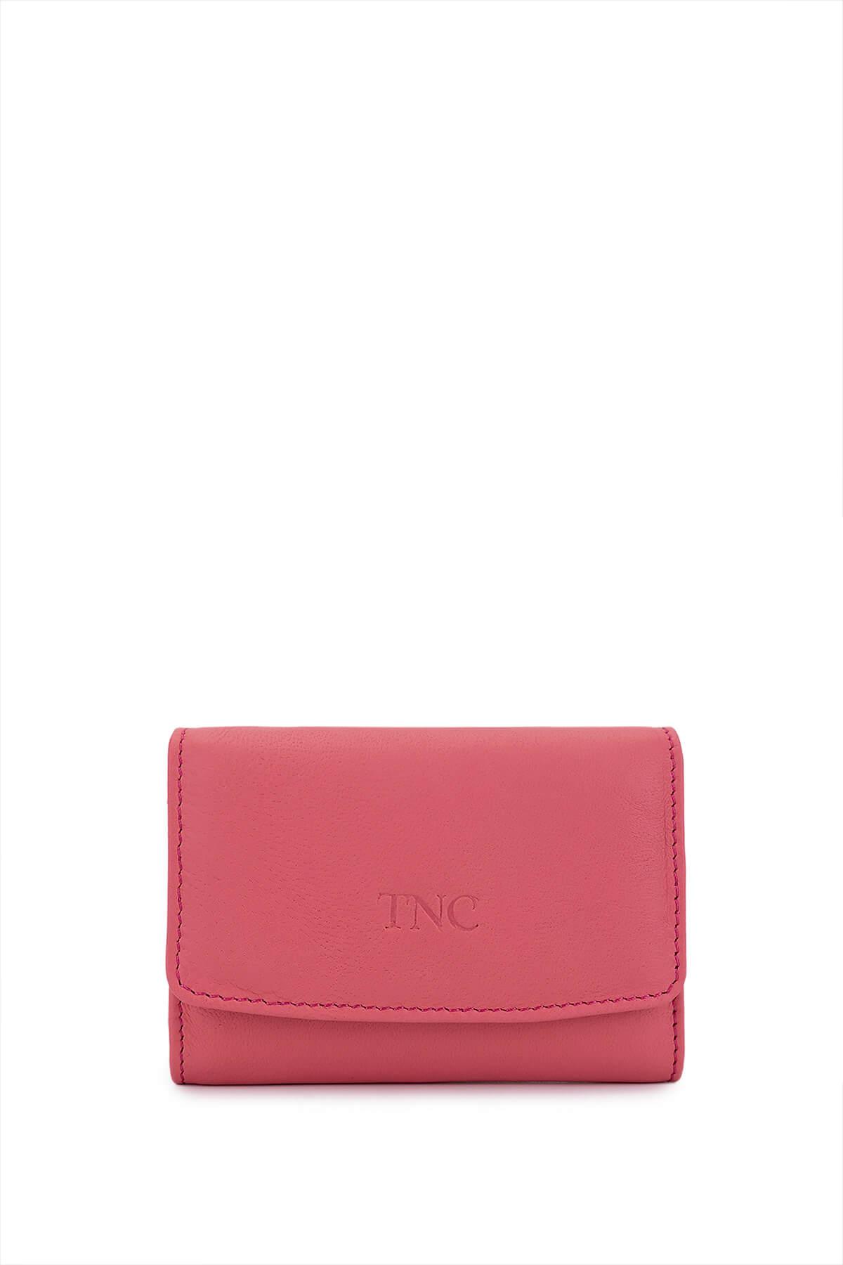  Tamer Tanca Unisex Hakiki Deri Pembe Kartlık