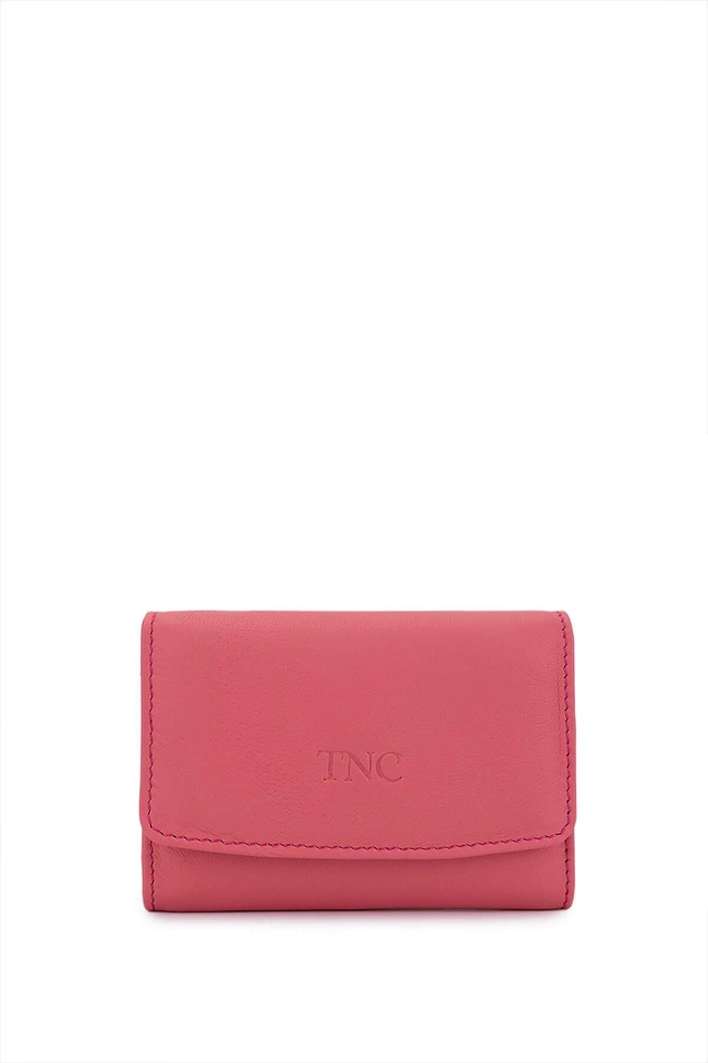  Tamer Tanca Unisex Hakiki Deri Pembe Kartlık