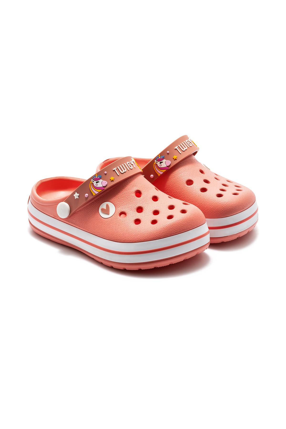  Seli Çocuk Sabo Terlik Pembe 25/30