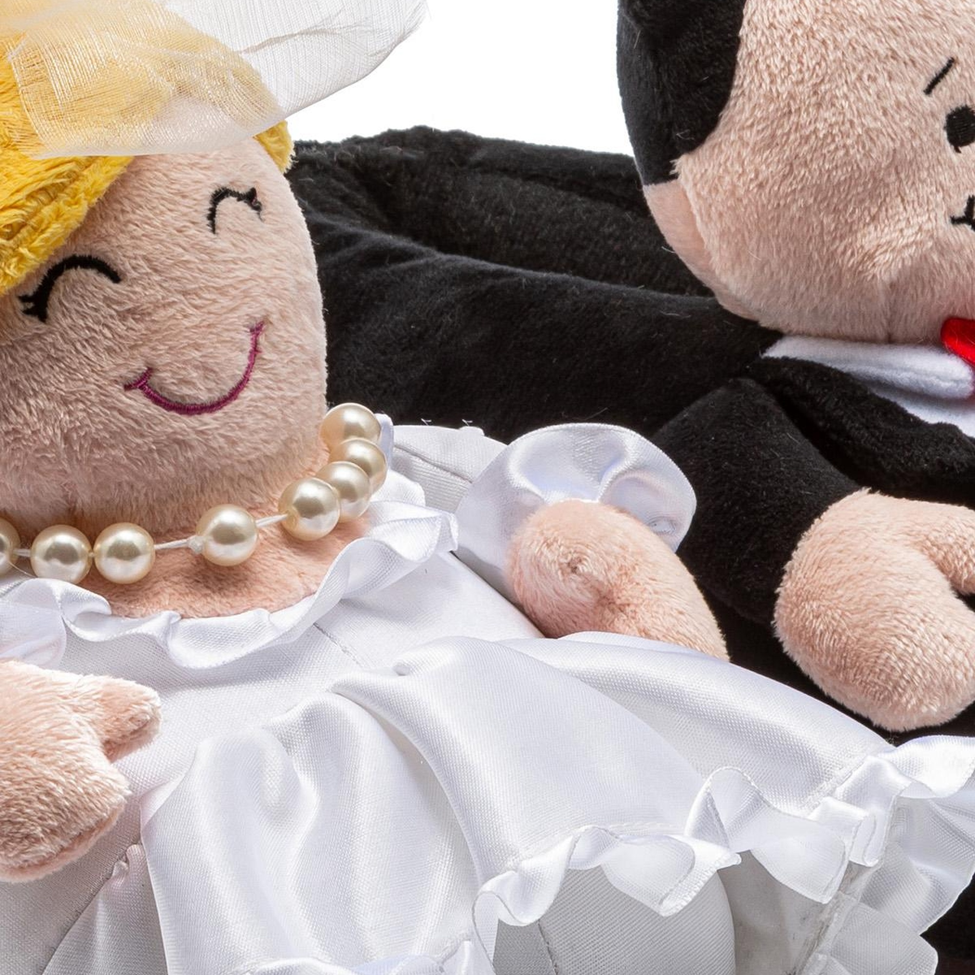 Gelin-Damat Kadın Panduf Siyah-Beyaz 36/41