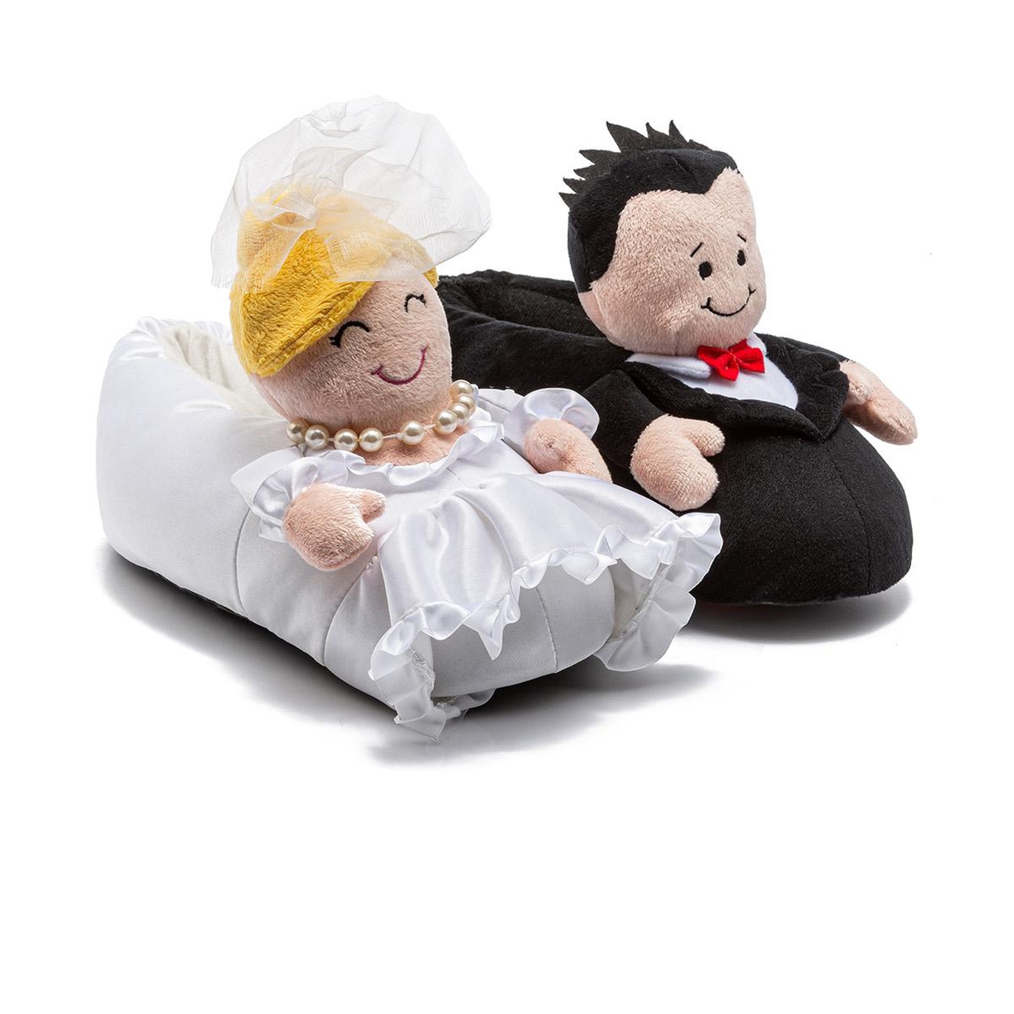 Gelin-Damat Kadın Panduf Siyah-Beyaz 36/41