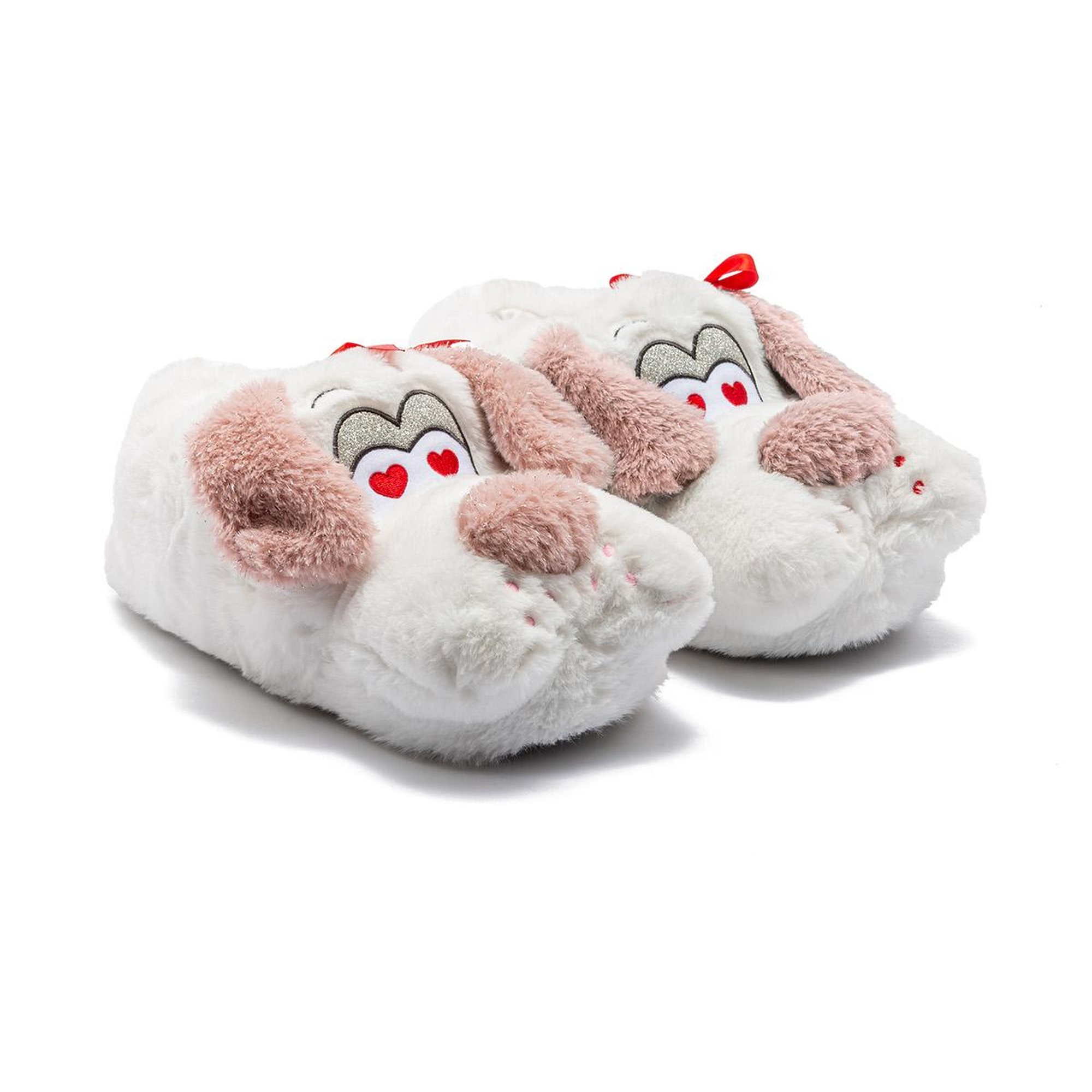 Ani Kadın Hayvanlı Panduf Beyaz-Pembe 36/41