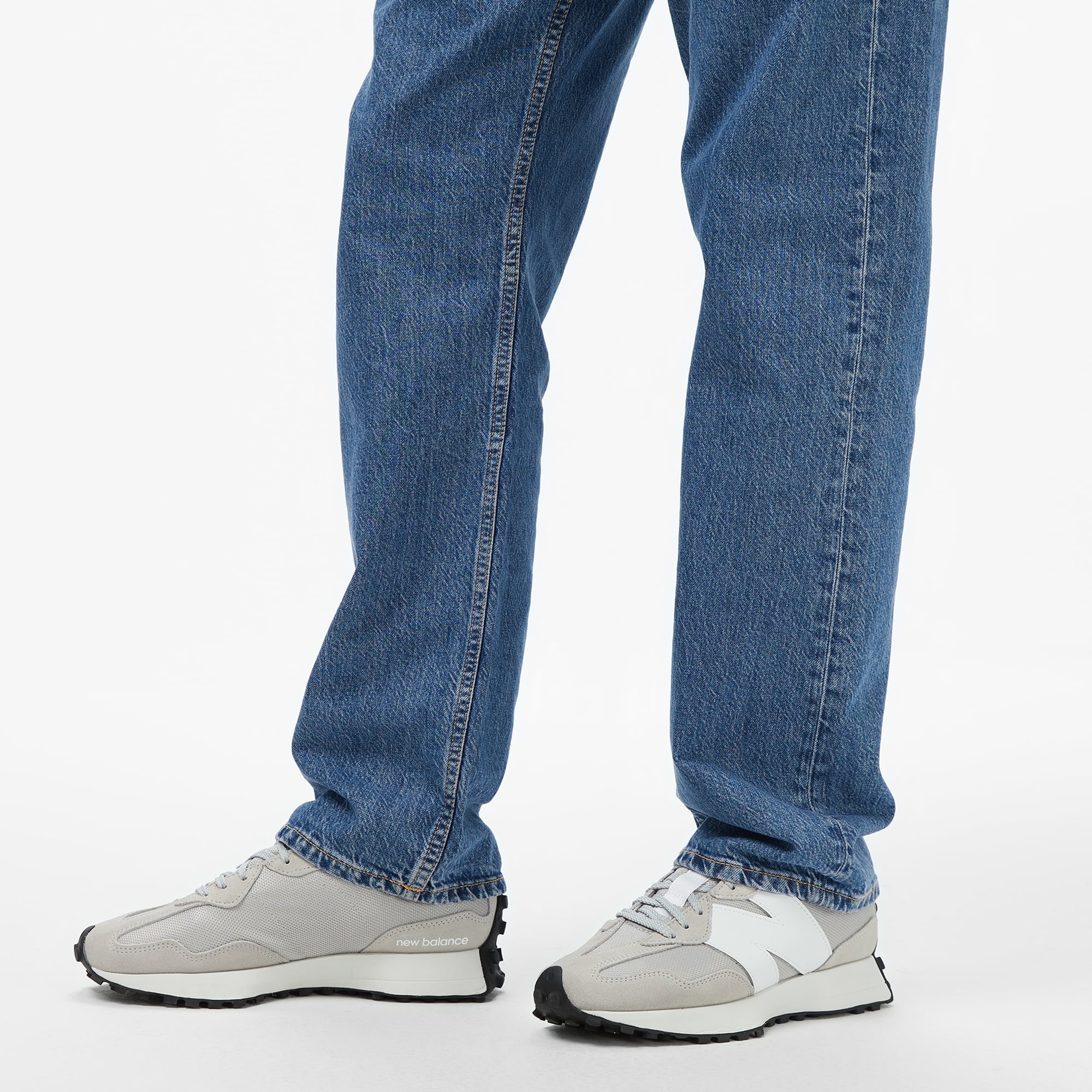 New Balance 327 Unisex Gri Spor Ayakkabı - Görsel 3