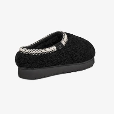  UGG Tasman Maxi Curly Kadın Siyah Terlik