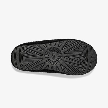  UGG Tasman Maxi Curly Kadın Siyah Terlik