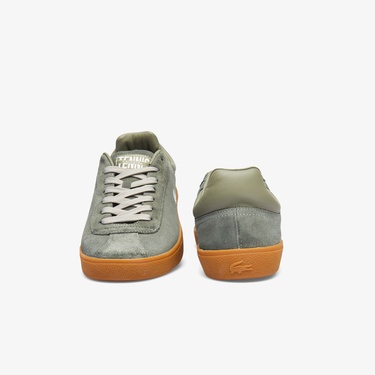  Lacoste Baseshot Erkek Haki Sneaker