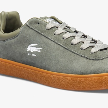  Lacoste Baseshot Erkek Haki Sneaker