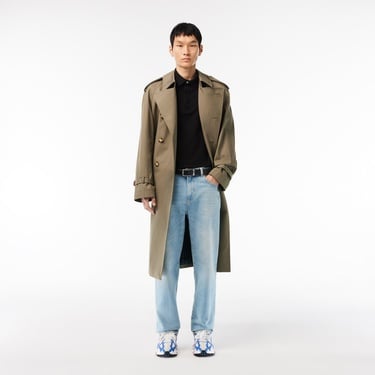  Lacoste Elegance Erkek Deri Siyah Kemer