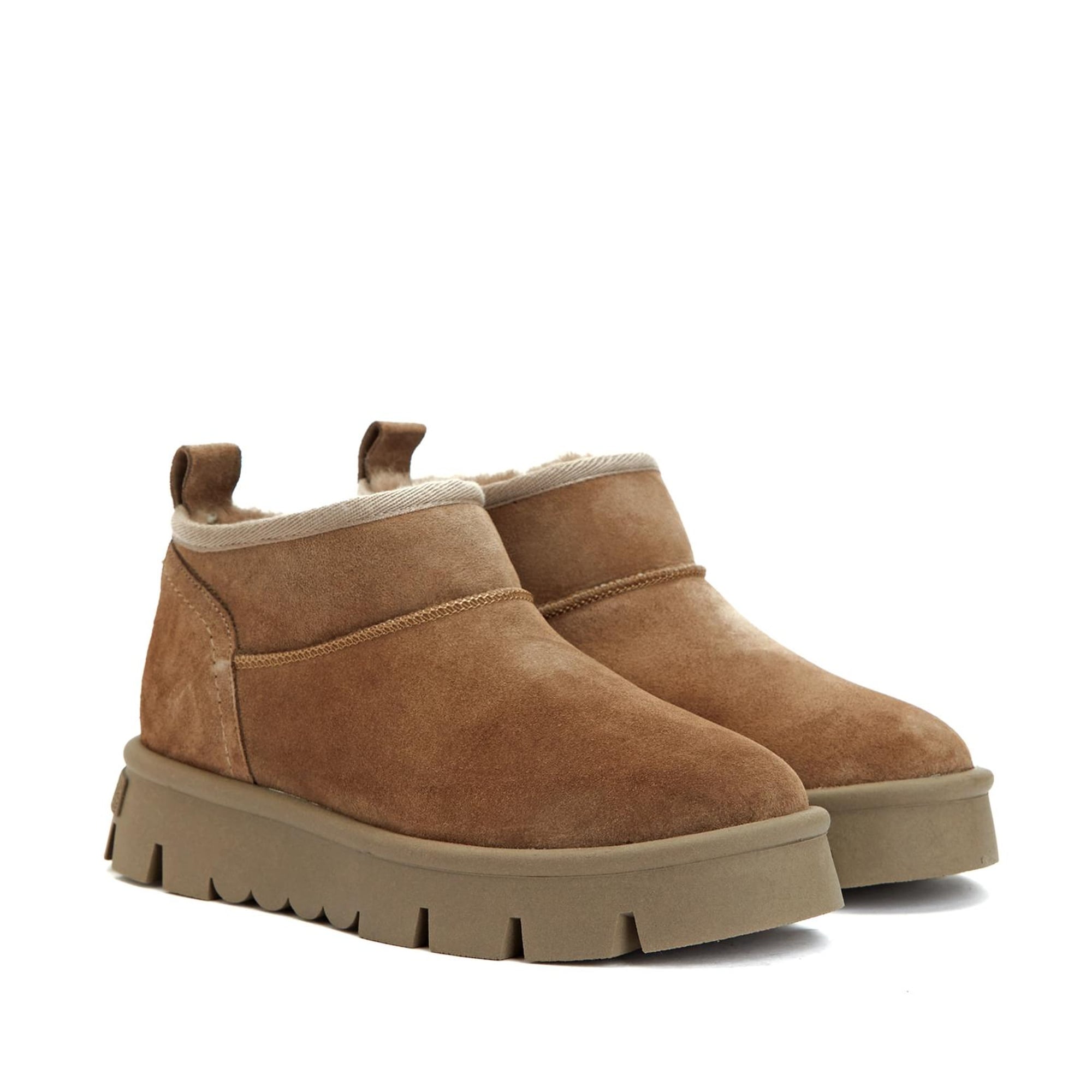 Divarese Kadın Vizon Yünlü Bot