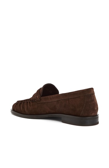  Divarese Kadın Acı Kahve Deri Loafer