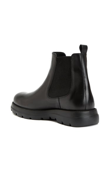  Divarese Erkek Siyah Deri Bot