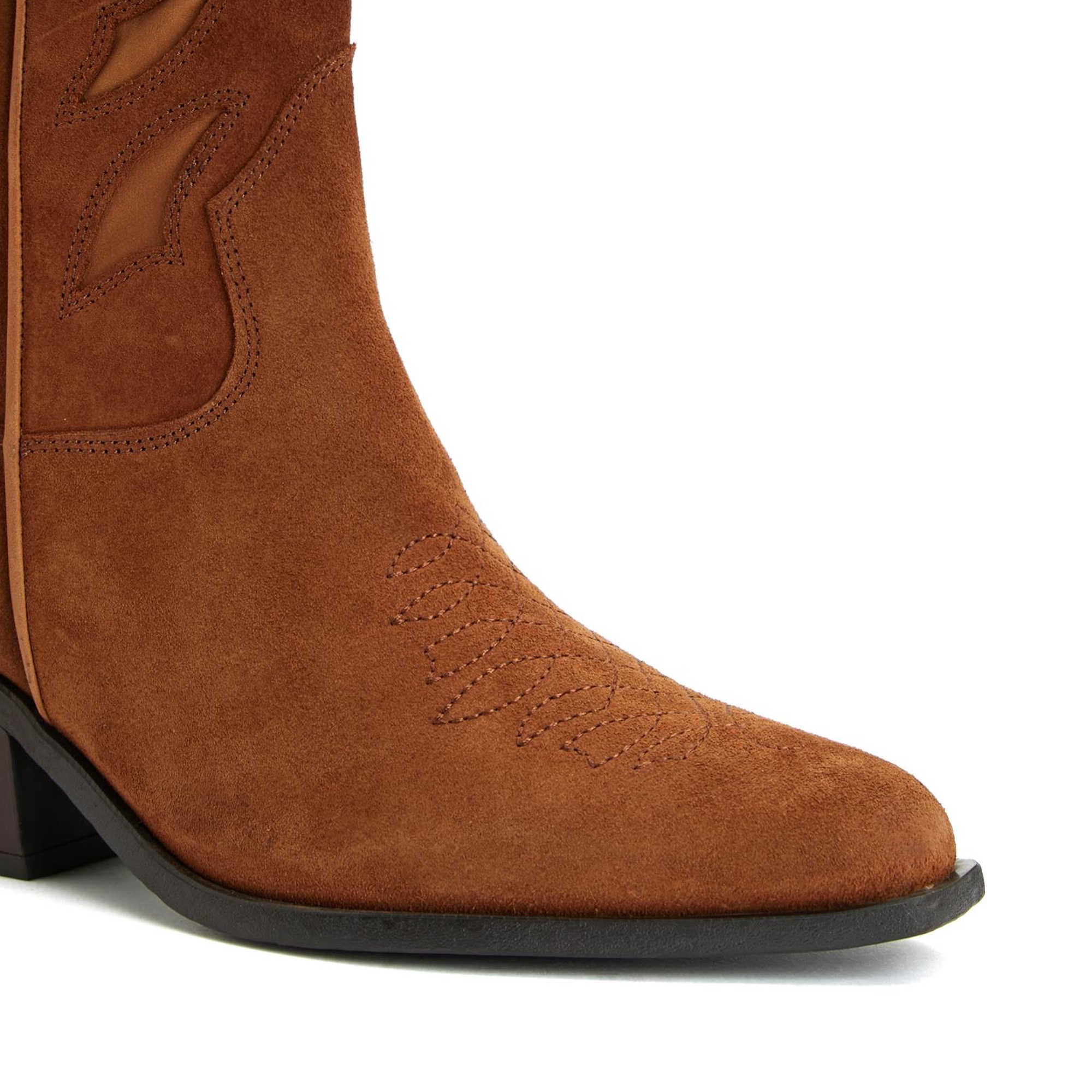 Divarese Kadın Taba Kovboy Çizme