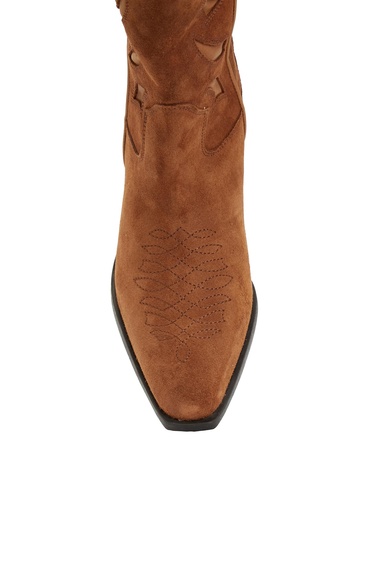  Divarese Kadın Taba Kovboy Çizme