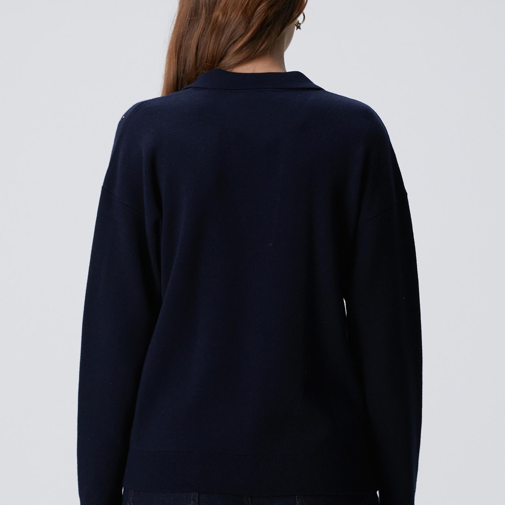 Network Kadın Koyu Lacivert Kazak