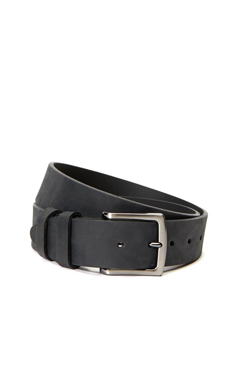  Network Erkek Siyah Deri Kemer