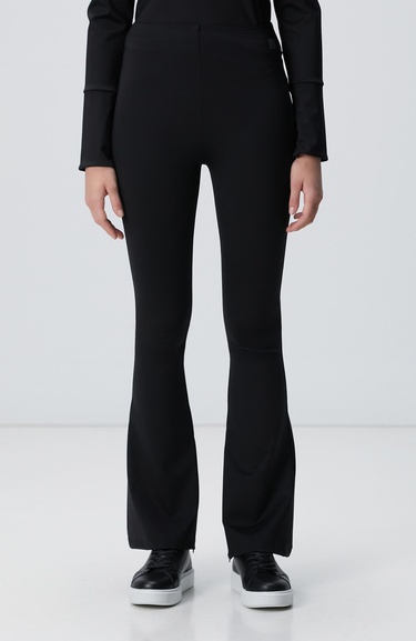  Network Kadın Siyah N-Tech Flare Kalıp Eşofman