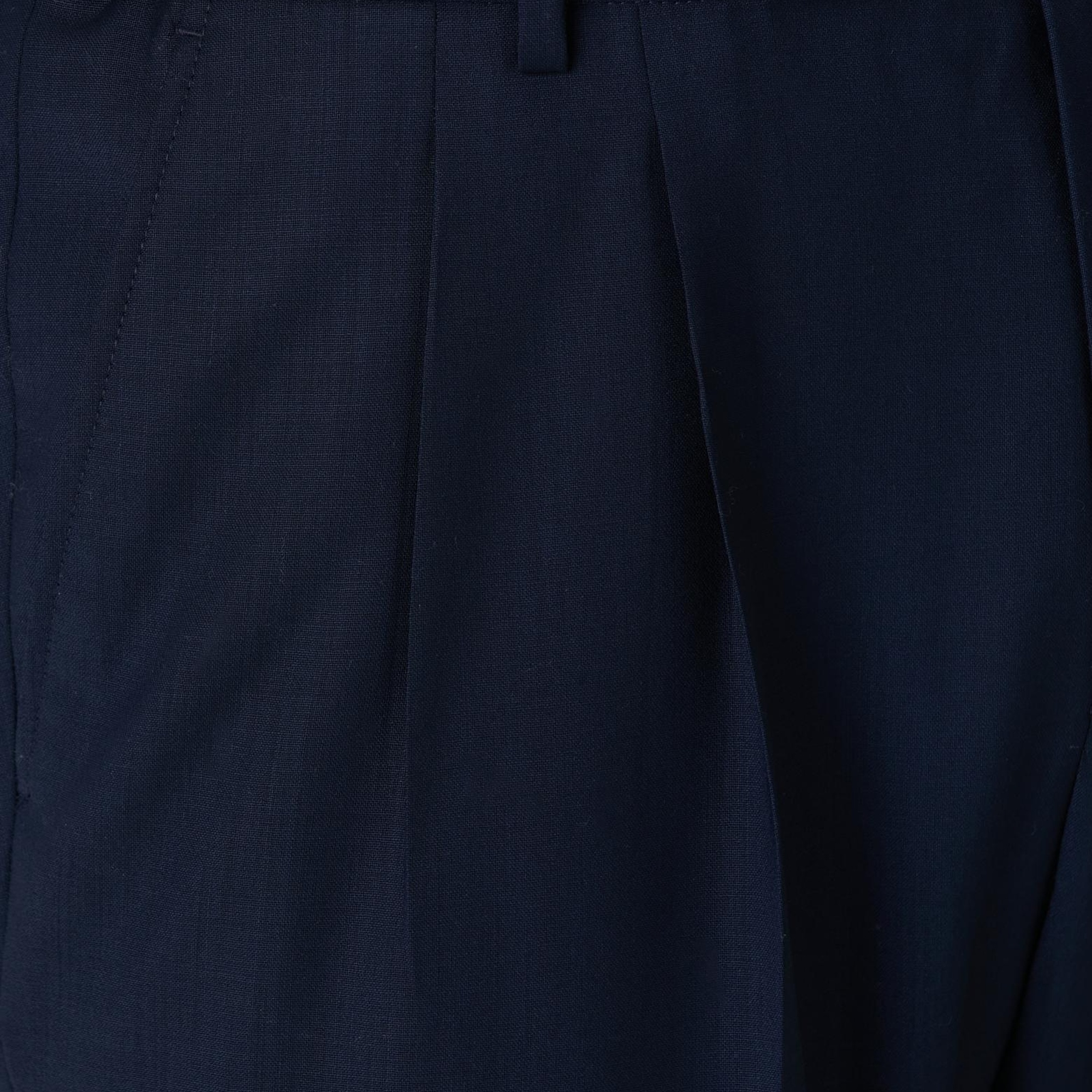 Network Erkek Lacivert Keten Karışımlı Pantolon