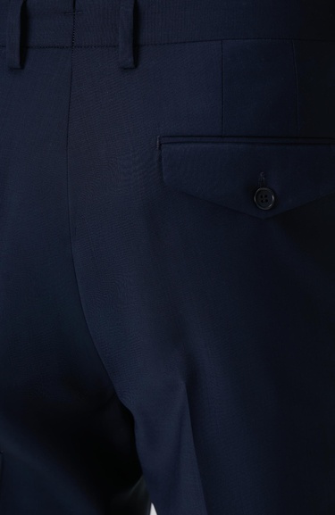  Network Erkek Lacivert Keten Karışımlı Pantolon