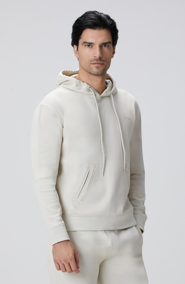  Network Erkek N-Tech Taş Sweatshirt