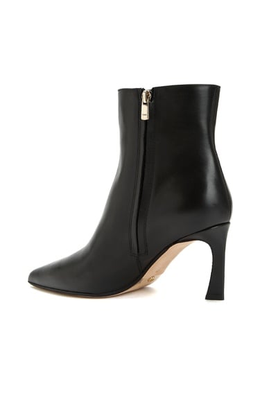  Network Kadın Siyah Aksesuar Detaylı Deri Bot