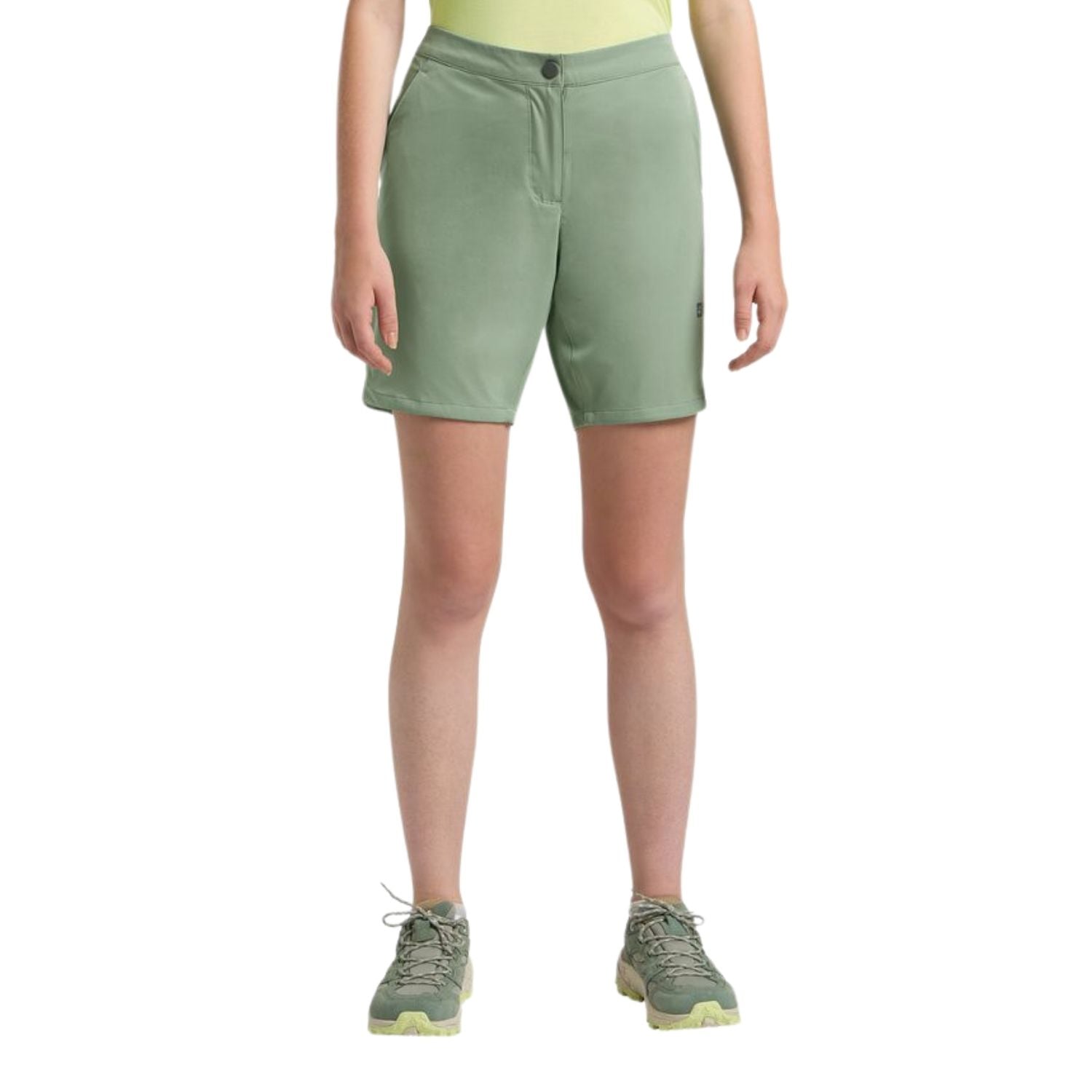  Jack Wolfskin Hiking Alpine Short Kadın Yeşil Şort