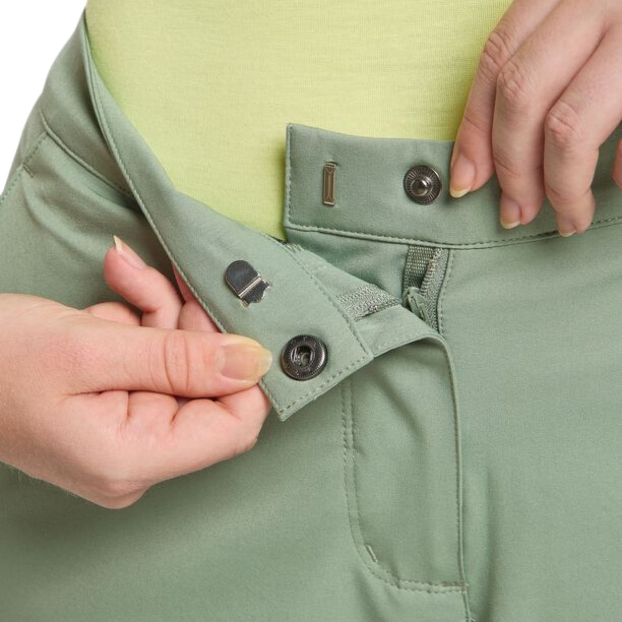 Jack Wolfskin Hiking Alpine Short Kadın Yeşil Şort