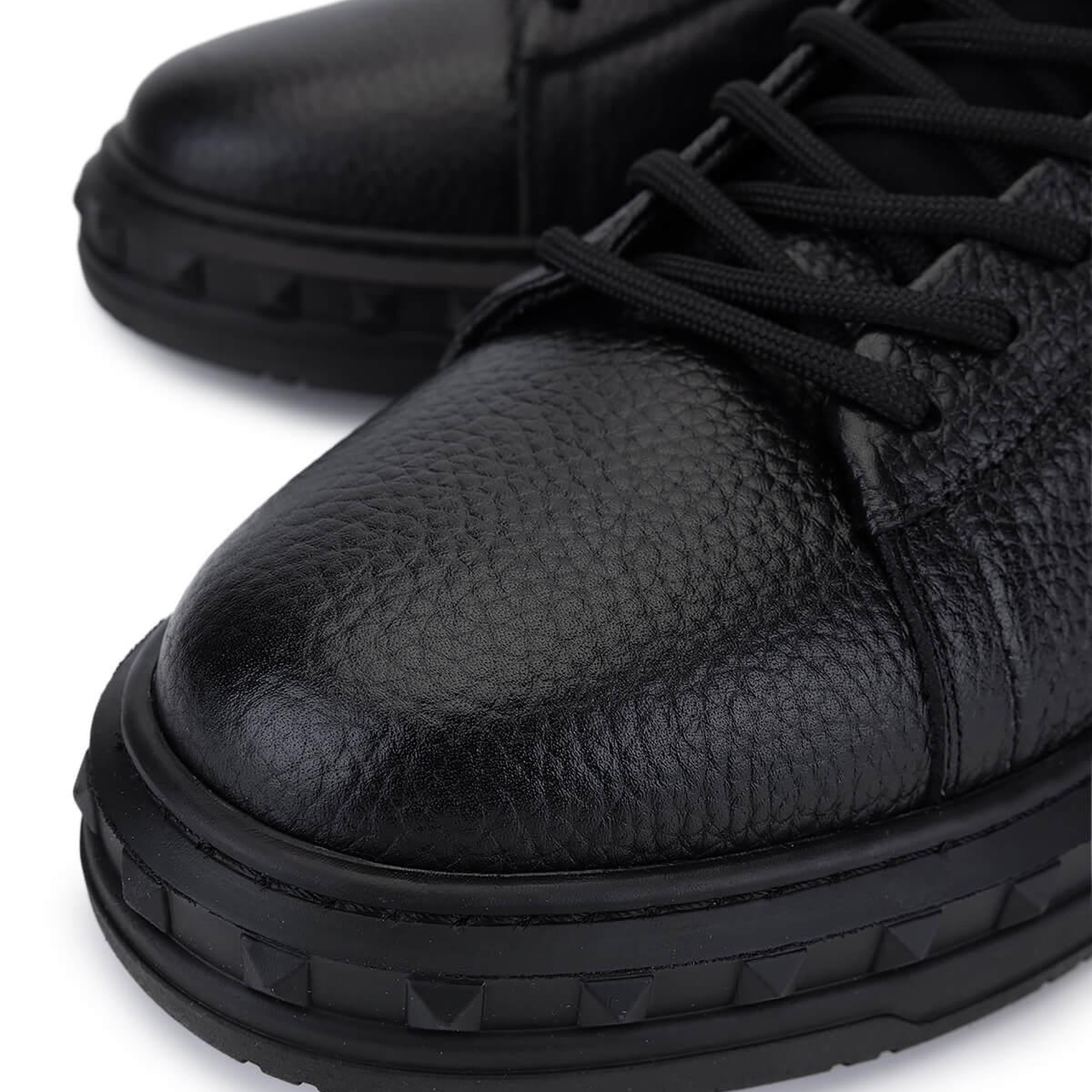 Tamer Tanca Erkek Siyah Deri Sneakers & Spor Ayakkabı