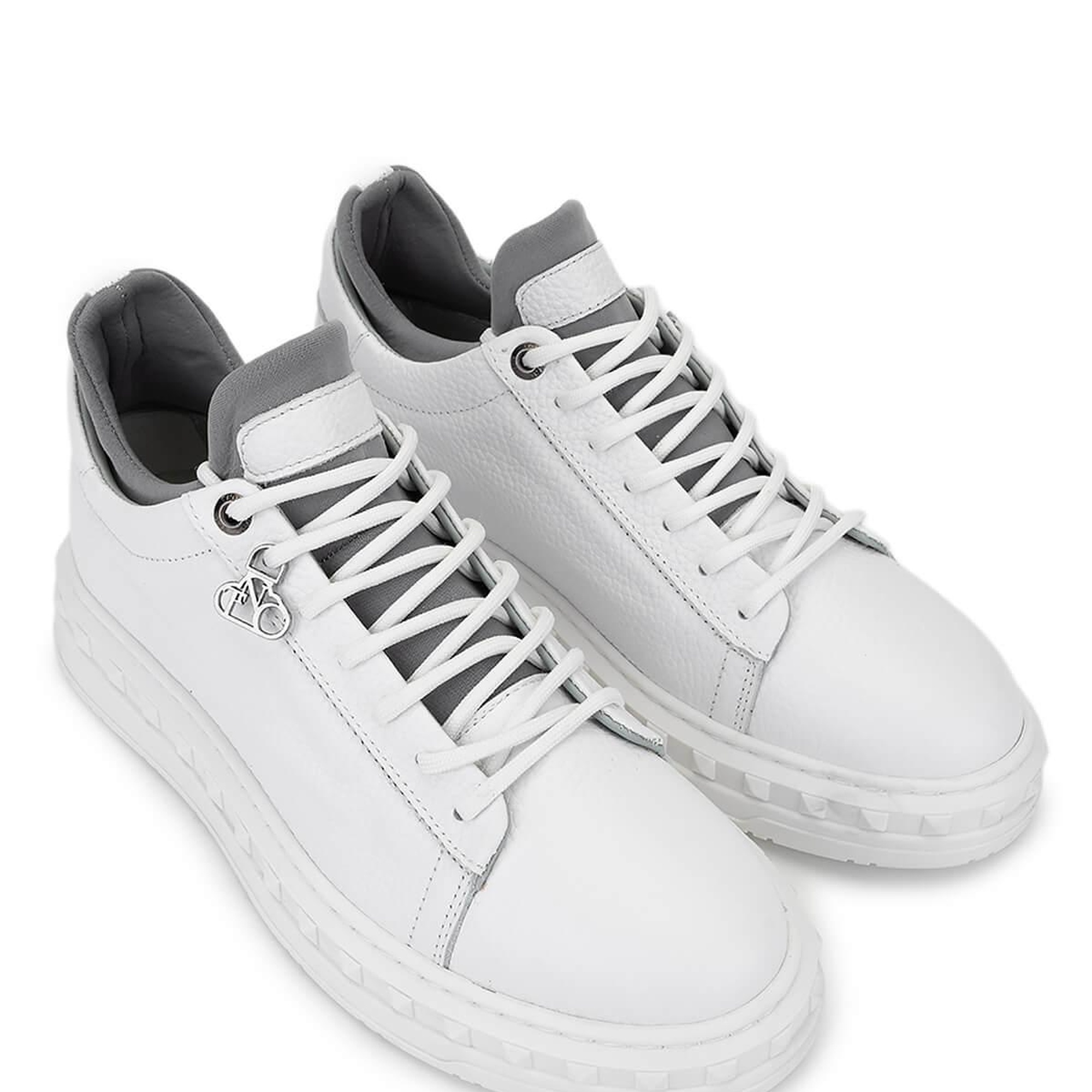 Tamer Tanca Erkek Beyaz Deri Sneakers & Spor Ayakkabı