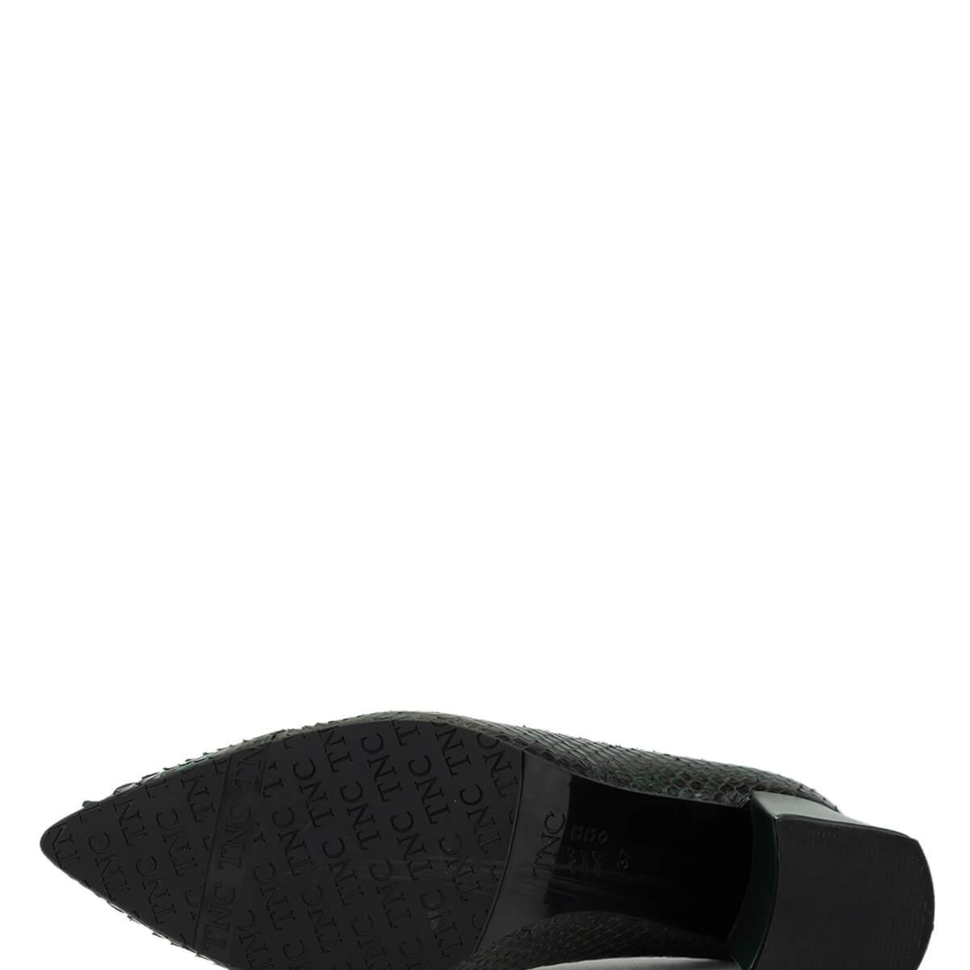 Tamer Tanca Kadın Hakiki Deri Yeşil Klasik Ayakkabı