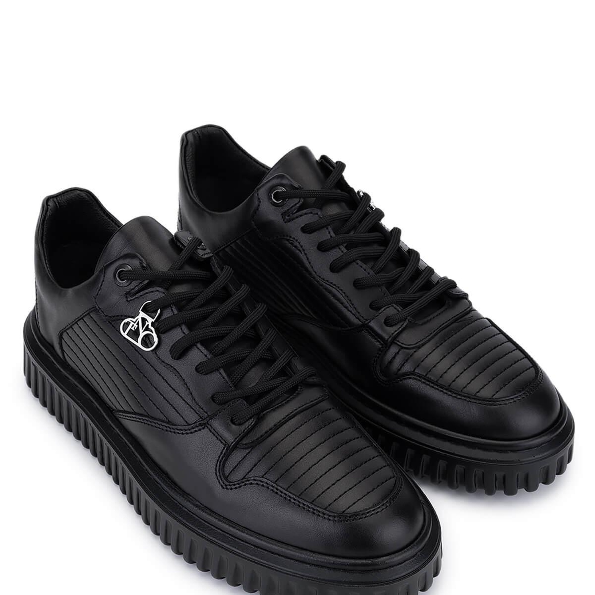 Tamer Tanca Erkek Siyah Deri Sneakers & Spor Ayakkabı