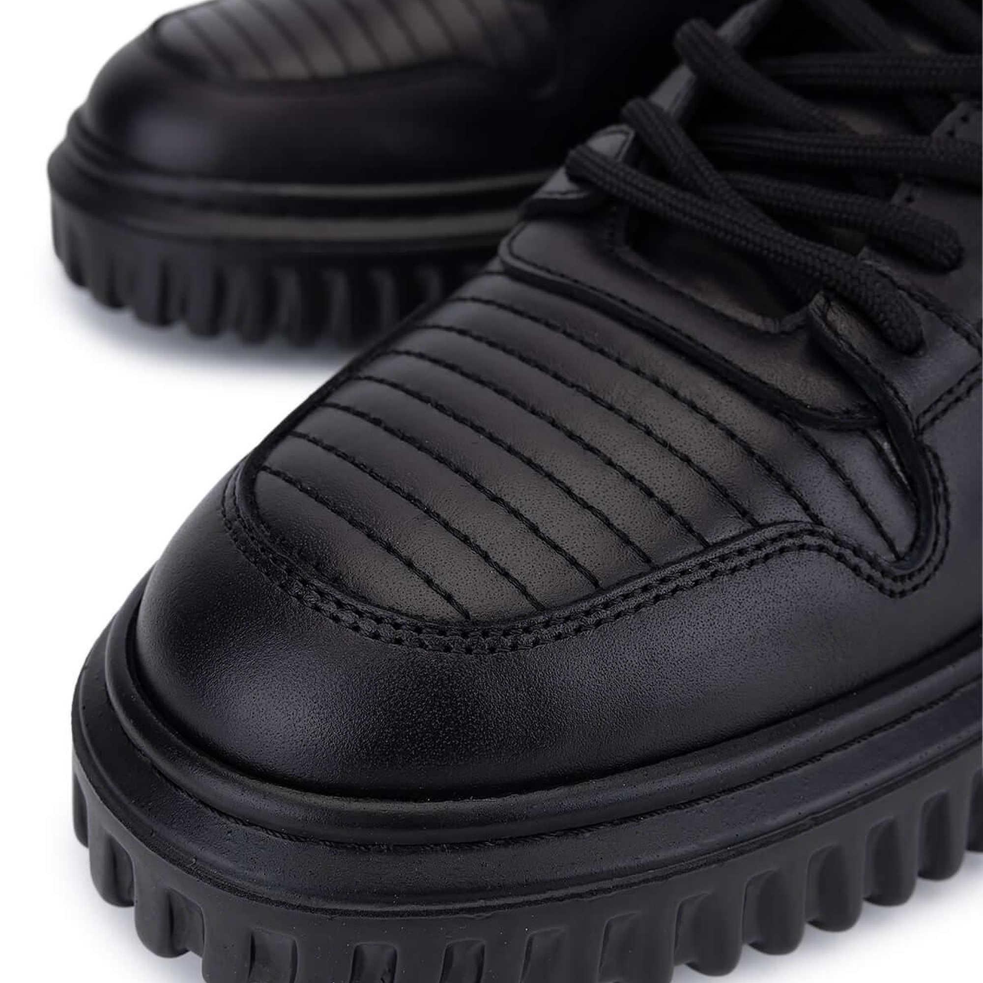 Tamer Tanca Erkek Siyah Deri Sneakers & Spor Ayakkabı