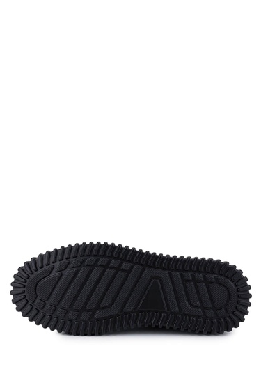  Tamer Tanca Erkek Siyah Deri Sneakers & Spor Ayakkabı