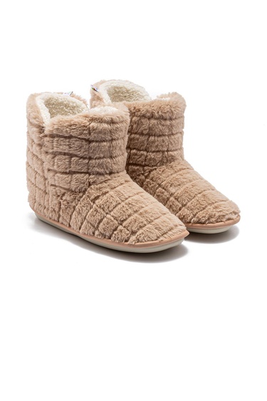  Edi Peluş Kadın Ev Botu Bej 37/41
