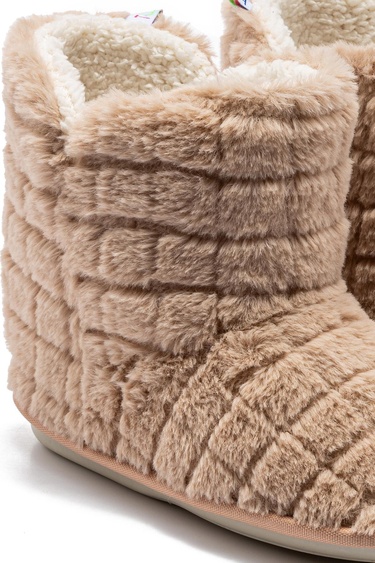  Edi Peluş Kadın Ev Botu Bej 37/41
