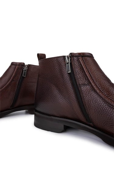  Tamer Tanca Erkek Hakiki Deri Taba Klasik Bot