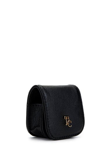  Tamer Tanca Unisex Hakiki Deri Siyah Havyar Airpodsluk Cuzdan