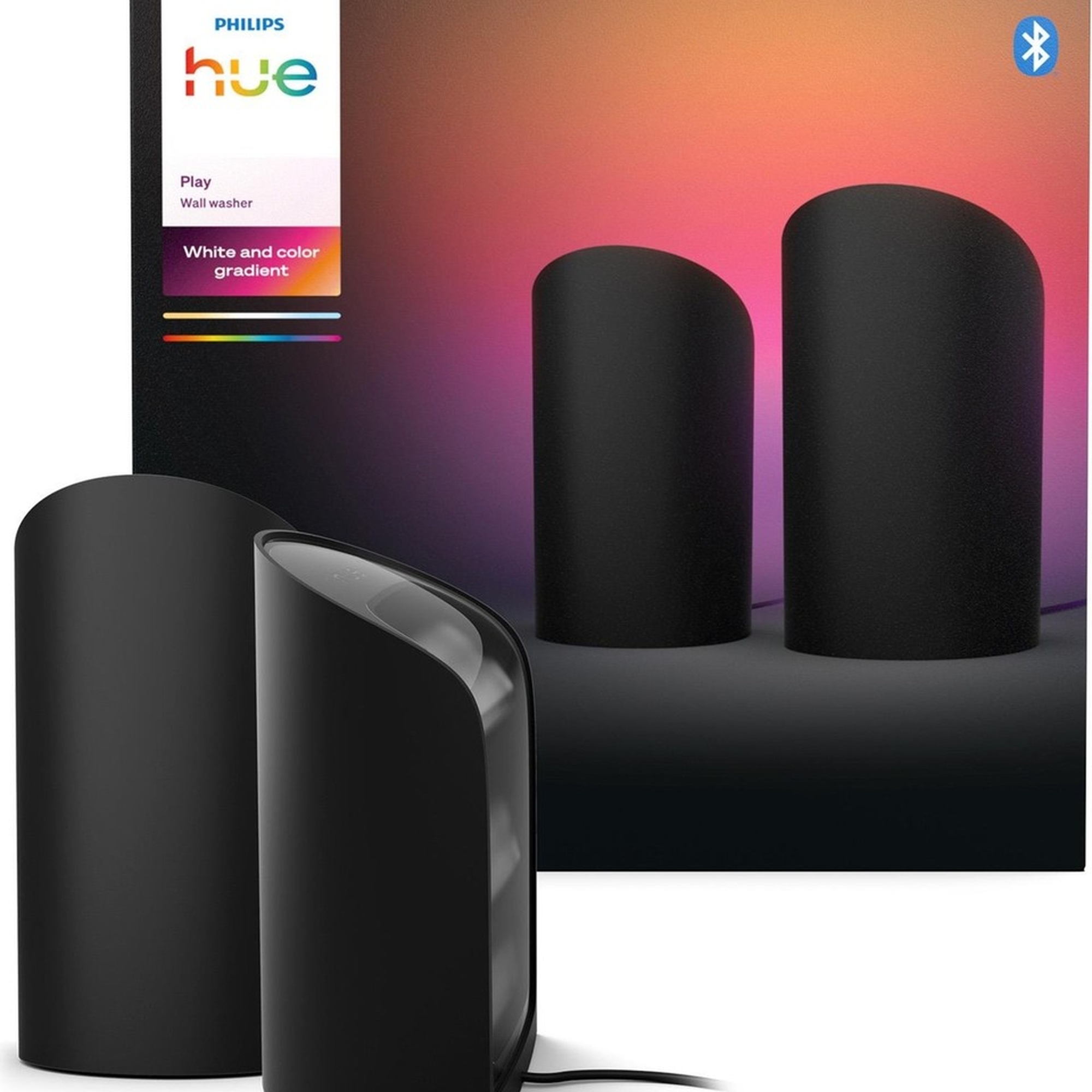 Philips Hue Flare 2'li Paket Akıllı Duvar Aydınlatma - Siyah 929004236301