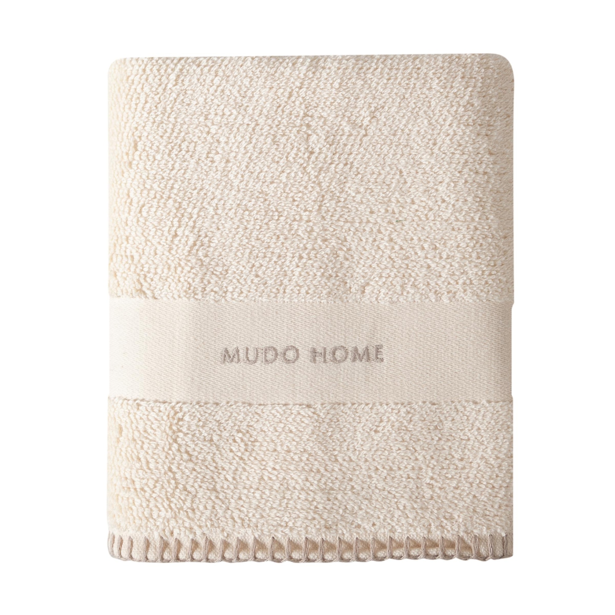 MUDO HOME KREM YÜZ HAVLUSU 50X80