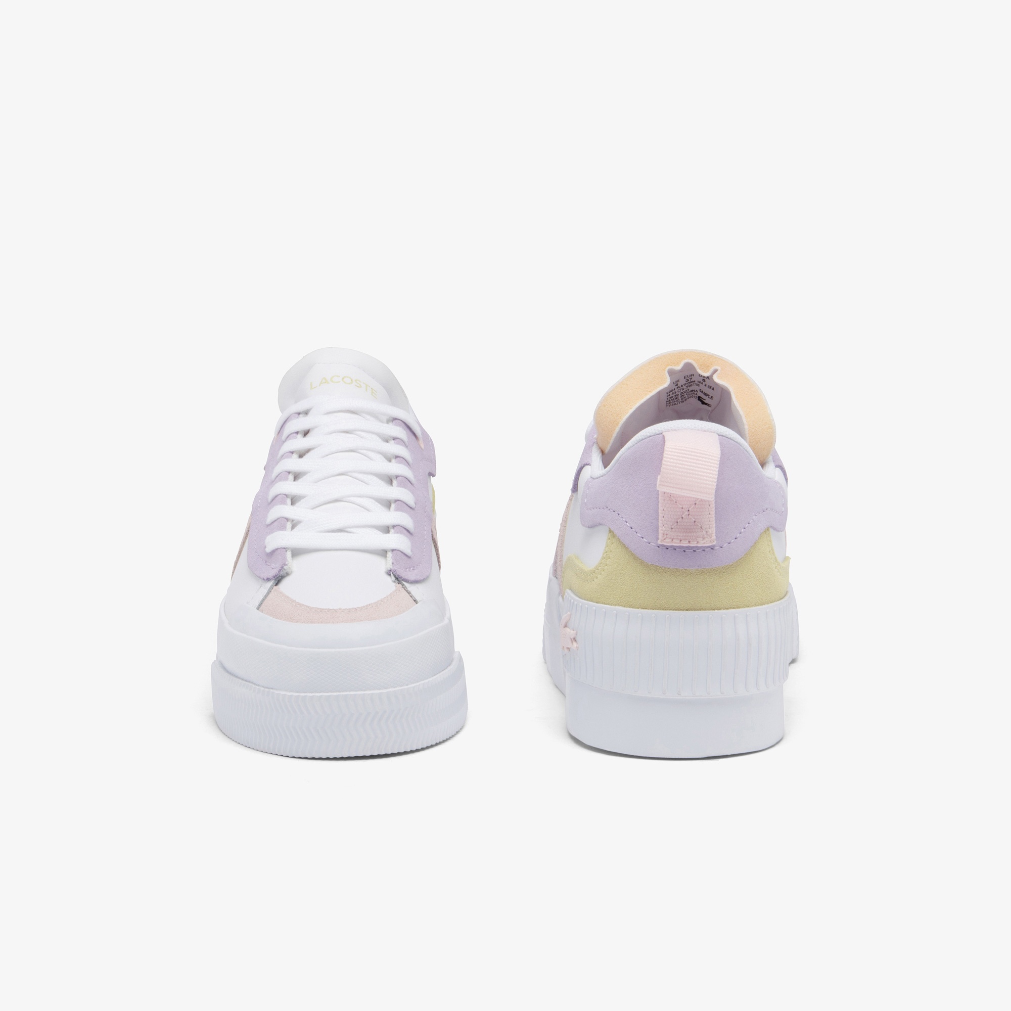 Lacoste L004 Platform Kadın Beyaz Sneaker