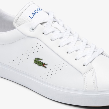  Lacoste Sport Powercourt Erkek Beyaz Sneaker
