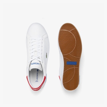  Lacoste Sport Powercourt Erkek Beyaz Sneaker